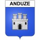 Anduze 30 ville Stickers blason autocollant adhésif
