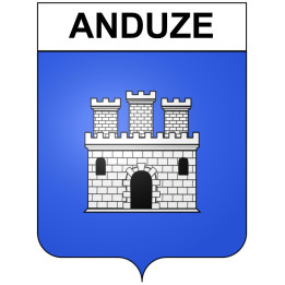 Stickers coat of arms Bazas adhesive sticker