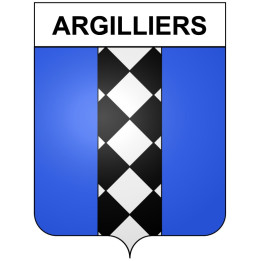 Argilliers 30 ville Stickers blason autocollant adhésif
