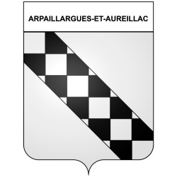 Arpaillargues-et-Aureillac 30 ville Stickers blason autocollant adhésif