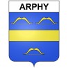 Stickers coat of arms Bazas adhesive sticker