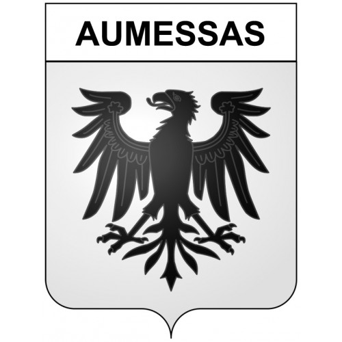 Stickers coat of arms Bazas adhesive sticker