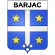 Barjac 30 ville Stickers blason autocollant adhésif