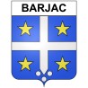 Bazas Sticker wappen, gelsenkirchen, augsburg, klebender aufkleber