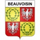 Stickers coat of arms Beauvoisin adhesive sticker