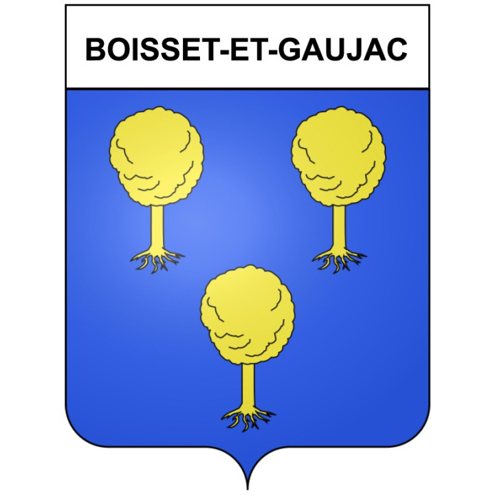 Stickers coat of arms Bazas adhesive sticker