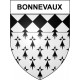 Bonnevaux 30 ville Stickers blason autocollant adhésif