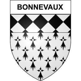 Bonnevaux 30 ville Stickers blason autocollant adhésif