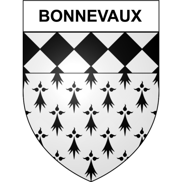 Stickers coat of arms Bazas adhesive sticker