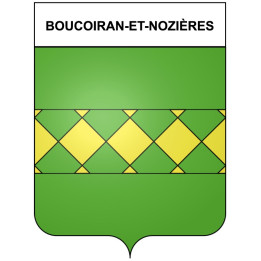 Stickers coat of arms Bazas adhesive sticker