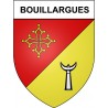 Bazas Sticker wappen, gelsenkirchen, augsburg, klebender aufkleber
