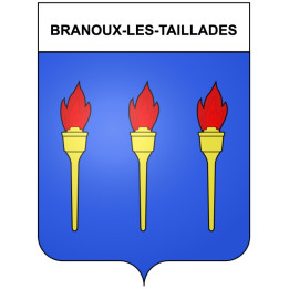 Stickers coat of arms Bazas adhesive sticker