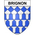 Brignon 30 ville Stickers blason autocollant adhésif