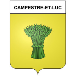 Stickers coat of arms Bazas adhesive sticker