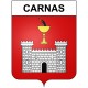 Carnas 30 ville Stickers blason autocollant adhésif