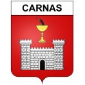 Stickers coat of arms Bazas adhesive sticker