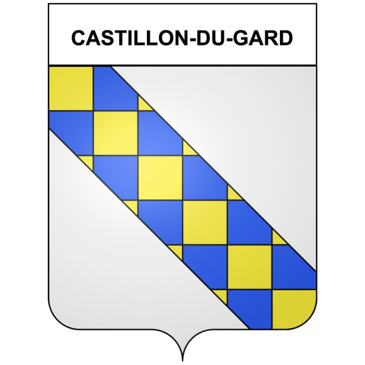 Stickers coat of arms Bazas adhesive sticker