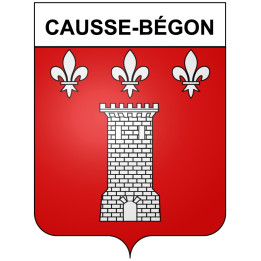 Stickers coat of arms Bazas adhesive sticker