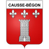 Bazas Sticker wappen, gelsenkirchen, augsburg, klebender aufkleber