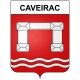 Caveirac 30 ville Stickers blason autocollant adhésif