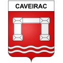 Caveirac 30 ville Stickers blason autocollant adhésif