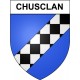Chusclan 30 ville Stickers blason autocollant adhésif