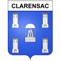 Stickers coat of arms Bazas adhesive sticker