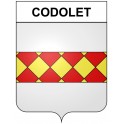 Codolet 30 ville Stickers blason autocollant adhésif