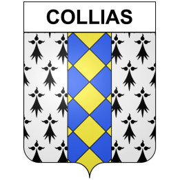 Stickers coat of arms Bazas adhesive sticker