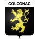 Colognac 30 ville Stickers blason autocollant adhésif
