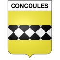 Stickers coat of arms Bazas adhesive sticker