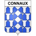Connaux 30 ville Stickers blason autocollant adhésif