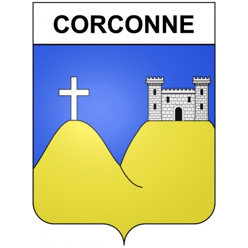 Stickers coat of arms Bazas adhesive sticker