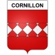 Stickers coat of arms Bazas adhesive sticker