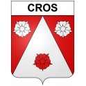 Cros 30 ville Stickers blason autocollant adhésif