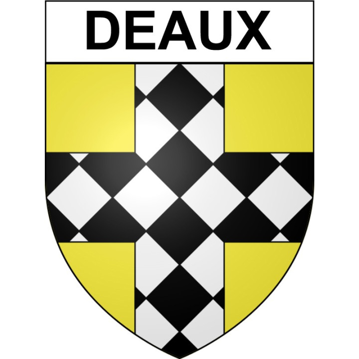 Deaux 30 ville Stickers blason autocollant adhésif
