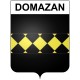 Domazan 30 ville Stickers blason autocollant adhésif