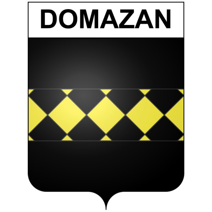 Stickers coat of arms Bazas adhesive sticker