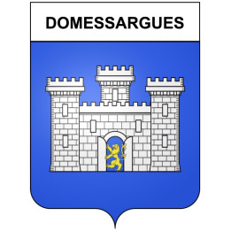 Stickers coat of arms Bazas adhesive sticker