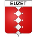 Euzet 30 ville Stickers blason autocollant adhésif
