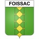 Stickers coat of arms Bazas adhesive sticker