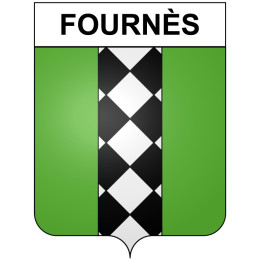 Stickers coat of arms Bazas adhesive sticker