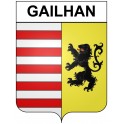 Stickers coat of arms Bazas adhesive sticker