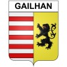 Gailhan 30 ville Stickers blason autocollant adhésif
