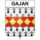 Bazas Sticker wappen, gelsenkirchen, augsburg, klebender aufkleber