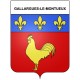 Gallargues-le-Montueux 30 ville Stickers blason autocollant adhésif