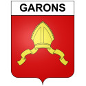 Bazas Sticker wappen, gelsenkirchen, augsburg, klebender aufkleber