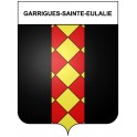 Garrigues-Sainte-Eulalie 30 ville Stickers blason autocollant adhésif