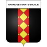 Stickers coat of arms Bazas adhesive sticker