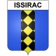 Stickers coat of arms Bazas adhesive sticker